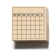 Kalendarze - Stempel do bullet journal KALENDARZ - miniaturka - grafika 1