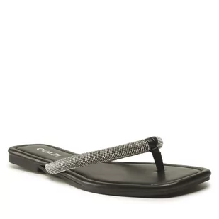 Quazi Japonki LS5521-02 Black - Klapki i japonki damskie - miniaturka - grafika 1