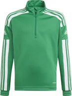 Bluzy damskie - Adidas Bluza adidas SQUADRA 21 Training Top Junior GP6471 GP6471 zielony 128 cm - miniaturka - grafika 1
