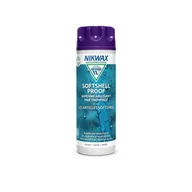 Środki do obuwia i ubrań - Impregnat do odzieży Nikwax Softshell Proof Wash-In 300 ml - miniaturka - grafika 1