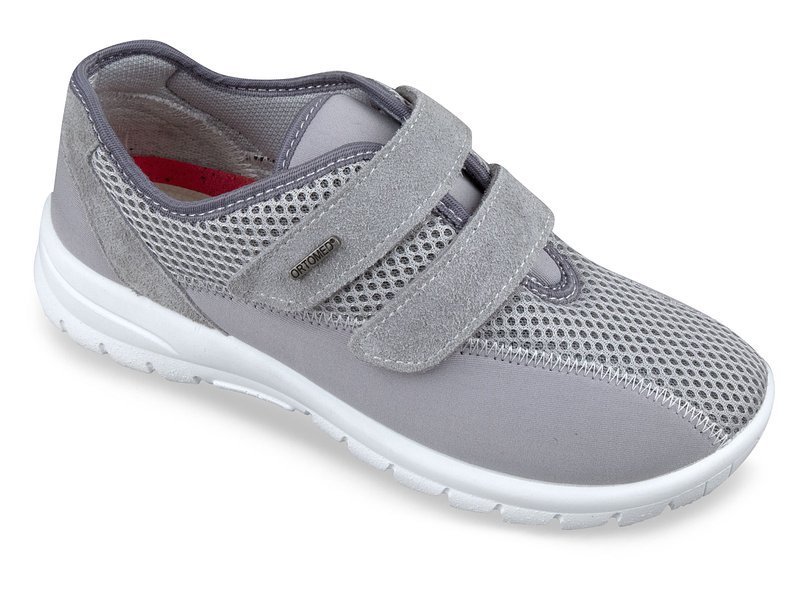 Buty damskie sportowe ortopedyczne na haluksy elastyczne OrtoMed 4009-36