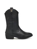 Buty dla chłopców - Tommy Hilfiger Kowbojki T3A6-34040-0036999 Czarny - miniaturka - grafika 1