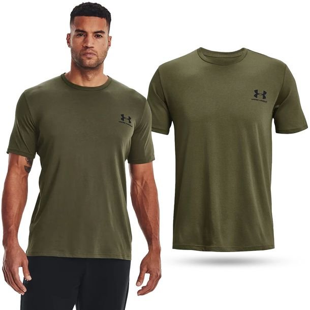 Koszulka Męska Under Armour T-shirt Szybkoschnąca Bawełna Sport 1326799 R.s