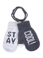 Rękawiczki dla dzieci - Rękawiczki Chłopięce Jednopalczaste Ze Sznurkiem Dotykowe Stay Cool! 14 Cm - miniaturka - grafika 1