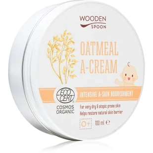 WoodenSpoon Oatmeal A-Cream odżywczy krem łagodzący do skóry suchej i atopowej 100 ml - Kosmetyki kąpielowe dla dzieci - miniaturka - grafika 1