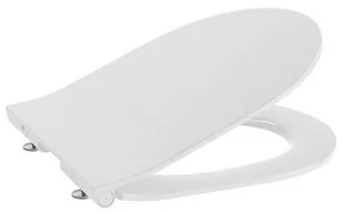 Roca Gap Round Compacto Deska wolnoopadająca Slim Duroplast biała z powłoką EasyClean A801D22003 - Deski sedesowe - miniaturka - grafika 1