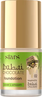 Stars from the Stars Dubai Chocolate Podkład Kryjąco-Wygładzający 02 Neutral Light - Podkłady do twarzy - miniaturka - grafika 1