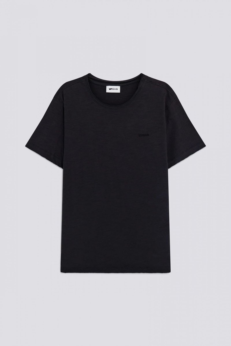 t-shirt uomo gas jeans 543871 183017 scuba 0200 black