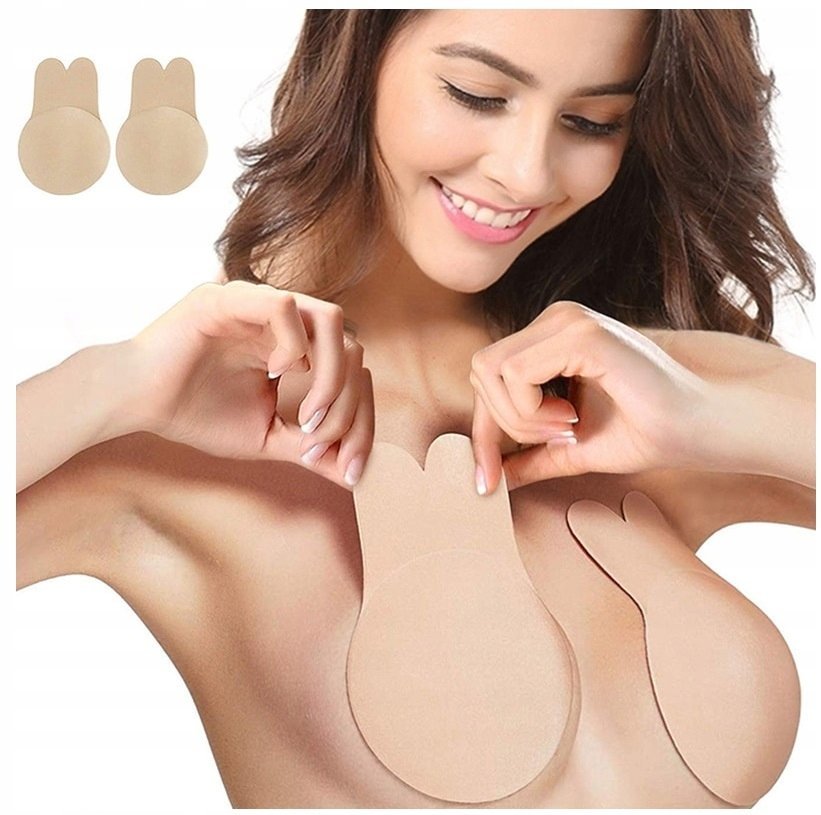PLASTRY PODNOSZĄCE BIUST Modelujące Osłonki na Brodawki Samoprzylepne E/F