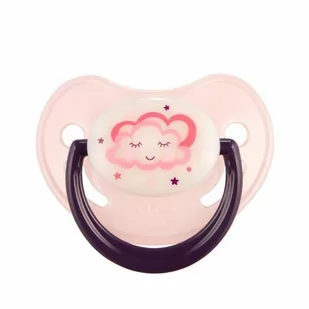 Canpol 22/502 Smoczek Uspakajający Silikonowy Anatomiczny 18M+ Night Drea Pink - Smoczki uspokajające - miniaturka - grafika 1