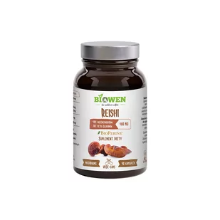 Reishi 400 mg - 40% polisacharydów, 30% beta-glukanów - kapsułki - Suplementy naturalne - miniaturka - grafika 1