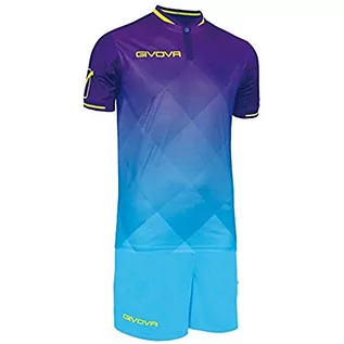 Zestawy męskiej odzieży sportowej - Givova, kit Shade, fioletowy/turkusowy, L - grafika 1