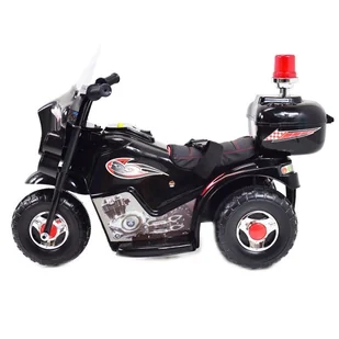Pierwszy Motor Chopper Na Akumulator Czarny /ll999 - Pojazdy elektryczne dla dzieci - miniaturka - grafika 5