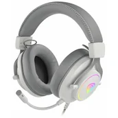Słuchawki - GENESIS Neon 750 RGB białe - miniaturka - grafika 1