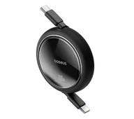 Kable USB - Baseus USB-C - USB-C Free2Draw PD 100W 1m Czarny - miniaturka - grafika 1