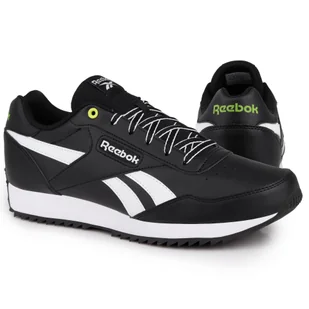 Buty męskie, sportowe Reebok REWIND RUN RIPPLE BLACK WHITE - Buty trekkingowe męskie - miniaturka - grafika 1
