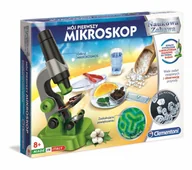 Zabawki kreatywne - Clementoni Zestaw naukowy Mikroskop 50071 - miniaturka - grafika 1