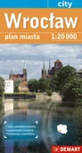 Atlasy i mapy - Demart Wrocław - plan miasta (skala 1:20 000) - Praca zbiorowa - miniaturka - grafika 1