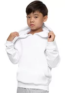 Bluzy dla chłopców - Urban Classics Chłopięca bluza z kapturem, biały, S - miniaturka - grafika 1
