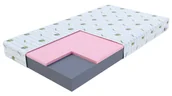 Materace - Materac piankowy ORSA pianka visco - 80 x 200 - H4 twardy / H3 średnio twardy - 16 cm - miniaturka - grafika 1