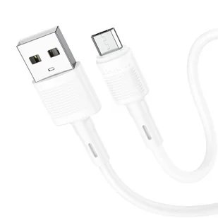 Hoco Kabel Usb Do Micro 2,4a Victory X83 1m Biały - Kable USB - miniaturka - grafika 1