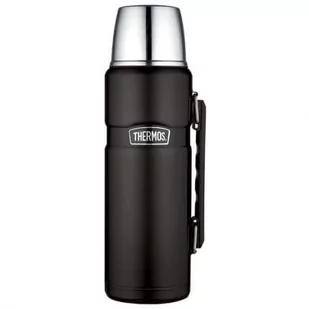 Thermos Termos z uchwytem na napoje 1,2l czarny mat TH-170022 - Termosy - miniaturka - grafika 1