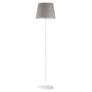 Lampy stojące - Lampa podłogowa, Vasto velur, 37x163 cm, szary klosz - miniaturka - grafika 1