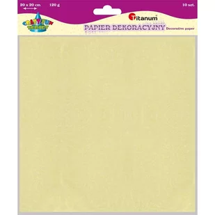 Papier dekoracyjny a"10 szt.120g.20x20cm 20657 - Szkolne artykuły papiernicze - miniaturka - grafika 3