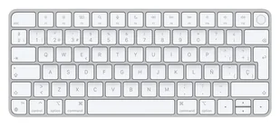 Apple Magic klawiatura Uniwersalne USB + Bluetooth Hiszpański Aluminium, Biały MK293Y/A - Klawiatury - miniaturka - grafika 1