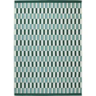 Dywany zewnętrzne - Dywan wewnętrzny zewnętrzny INEZ 120x170 cm OEKO-TEX modern zielony - miniaturka - grafika 1