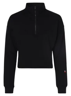 Tommy Hilfiger Damska bluza nierozpinana Kobiety Materiał dresowy niebieski jednolity, S - Bluzy damskie - miniaturka - grafika 1