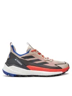 Buty trekkingowe męskie - adidas Trekkingi Terrex Free Hiker 2.0 Low IH3543 Beżowy - miniaturka - grafika 1