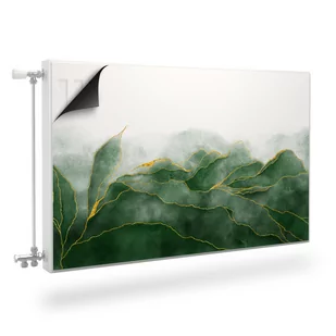 MASKOWNICA Magnetyczna Grzejnika Akwarela LIŚCIE Natura 90cm x 60cm - Dekoracje domu MASKOWNICA Magnetyczna Grzejnika Akwarela LIŚCIE Natura 90cm x 60cm - Dekoracje domu - miniaturka - grafika 1