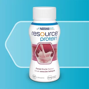 Resource Protein smak owoców leśnych, 4 x 200 ml - Żywienie medyczne - miniaturka - grafika 2