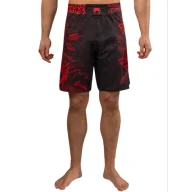 Spodnie sportowe męskie - Venum Fightshorts Spodenki MMA Wolf Atak Black/Red - miniaturka - grafika 1