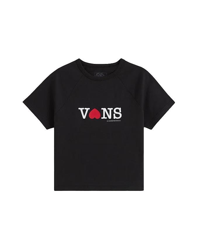 T-shirt Damski VANS Souvenir Baby Tee Black VN000XEABLK1 XL