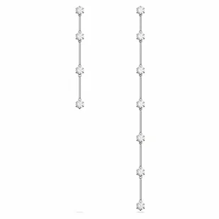 Kolczyki Swarovski - Constella, White, Silver 5641681 - Kolczyki - miniaturka - grafika 1