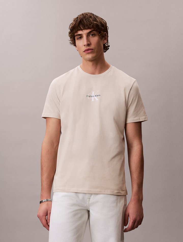 T-shirt męskie oatmeal