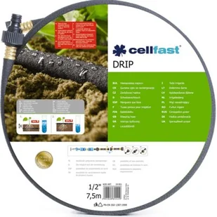 Cellfast Wąż nawadniający Drip 7,5m - Węże ogrodowe i zraszacze - miniaturka - grafika 1