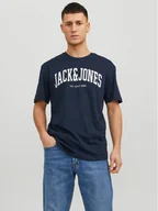 Koszulki męskie - Jack&Jones T-Shirt Josh 12236514 Granatowy Relaxed Fit - miniaturka - grafika 1