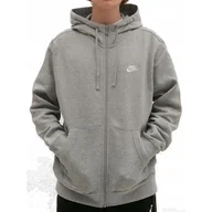Kurtki męskie - Bluza na co dzień męska NIKE SPORTSWEAR CLUB na zamek z kapturem - miniaturka - grafika 1