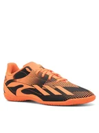 Buty dla chłopców - adidas Sneakersy X MESSI.4 IN J GZ5138 Pomarańczowy - miniaturka - grafika 1