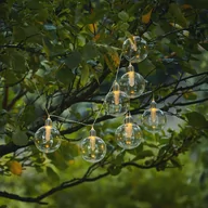 Lampy ogrodowe - Łańcuch solarny LED Chania, 8-punktowy - miniaturka - grafika 1