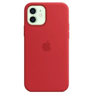 Etui APPLE Silicone Case do iPhone 12 mini Czerwony - Etui i futerały do telefonów - miniaturka - grafika 1