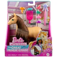 Lalki dla dziewczynek - Barbie Konik kucyk do stylizacji Pepper HXJ37 - miniaturka - grafika 1