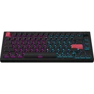 Klawiatury - KEYCHRON Q1 Max Wireless Side-Printed Switch Gateron Jupiter Banana Czarno-czerwony Q1M-M4S - miniaturka - grafika 1