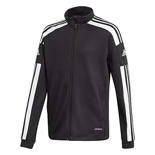 Adidas Unisex dziecięca kurtka treningowa Sq21 Tr Jkt Y czarny czarny/biały 128 GK9542 - Kurtki i płaszcze dla dziewczynek - miniaturka - grafika 1