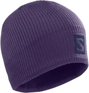 Czapki i chusty sportowe damskie - Salomon Czapka Logo Grape C16247 - miniaturka - grafika 1