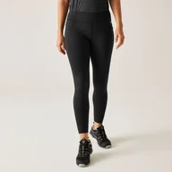 Spodnie sportowe damskie - Regatta Legginsy sportowe damskie Holeen Pro Compression Czarny, Rozmiar: 44 - miniaturka - grafika 1