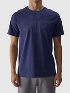 Koszulki męskie - 4F koszulka męska sportowa t-shirt bawełniany M1844 - miniaturka - grafika 1